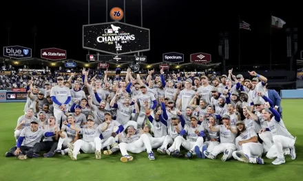 Dodgers logran récord de beneficios de 129,1 millones de dólares en la postemporada de la MLB