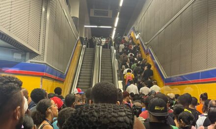 Fuerte congestión en la temporada Juan Pablo Duarte del Metro de Santo Domingo provoca retrasos