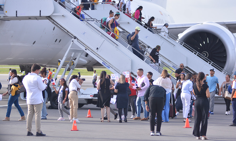 JAC calma 1,7 millones de pasajeros para República Dominicana en diciembre