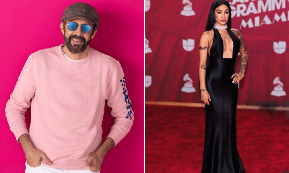 Juan Luis Guerra envía de regalo sus tenis nuevos a Yailin
