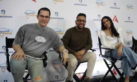 Personalidades del espectáculo apoyan evento “La Banca es Patria”