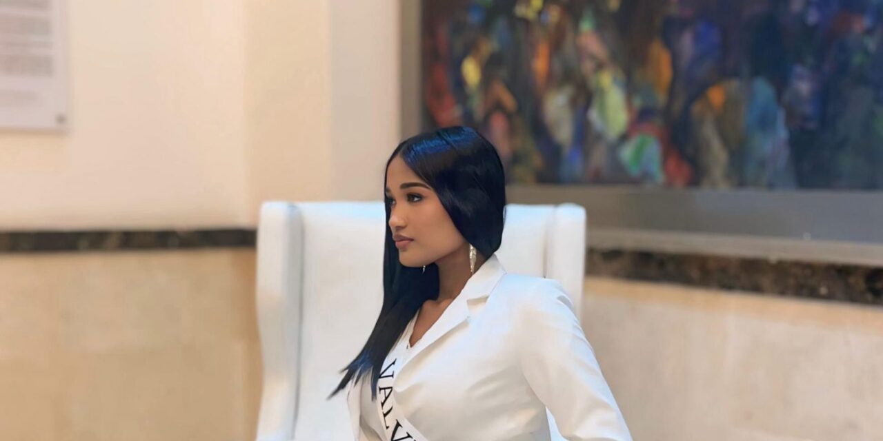 Esmeralda Rosario, la candidata a Miss Mundo Dominicana 2024 que promueve el reciclaje