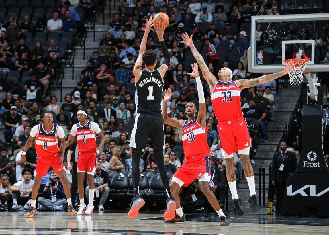 Victor Wembanyama anota 50 puntos, la decano cantidad de su carrera