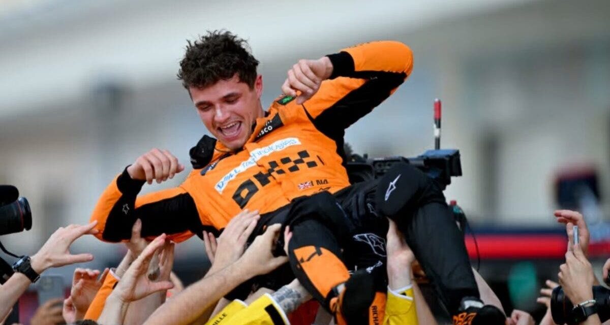 Norris se consagró al triunfar GP Abu Dhabi