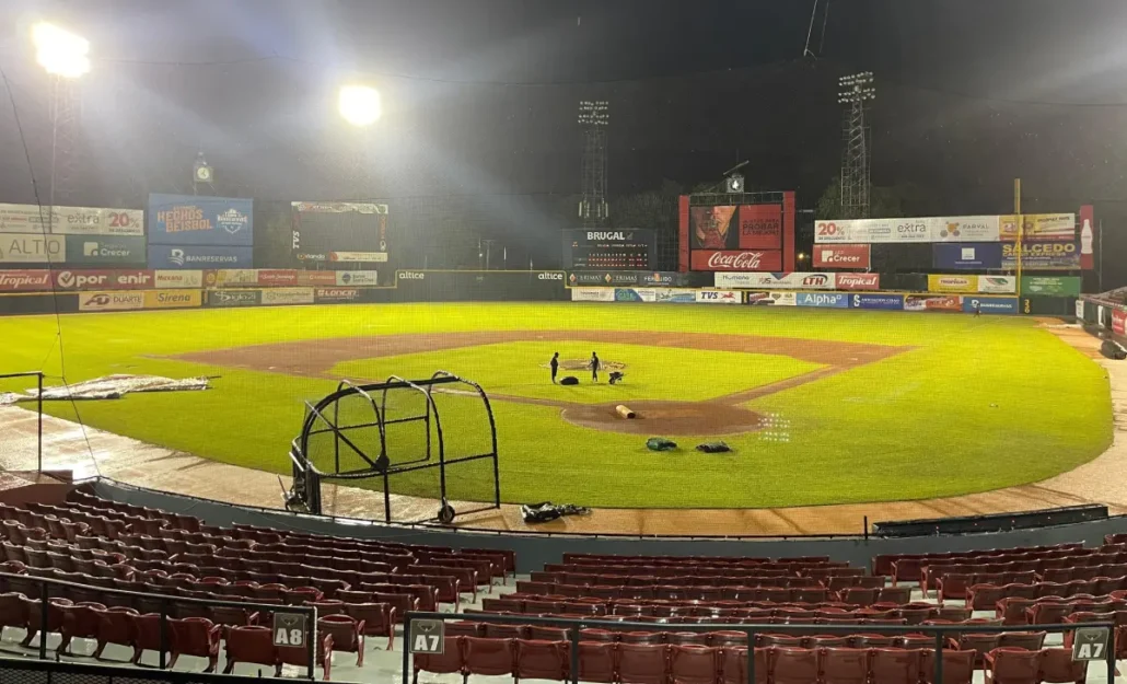 Pospuesto por tromba el partido de hoy Vs Toros del Este