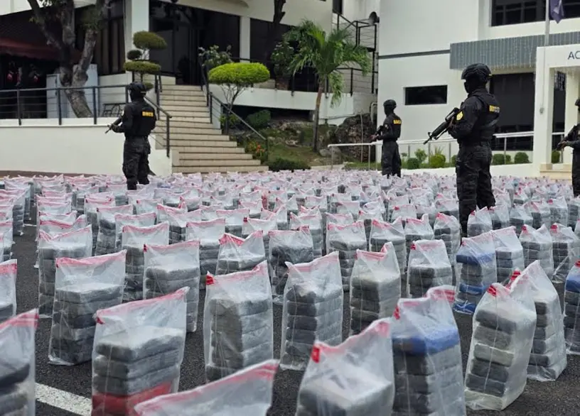 DNCD incauta el viejo alijo de cocaína en la historia de República Dominicana