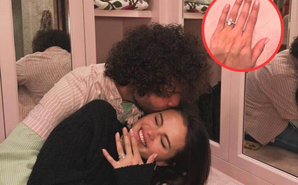 Selena Gómez está comprometida con el productor Benny Blanco