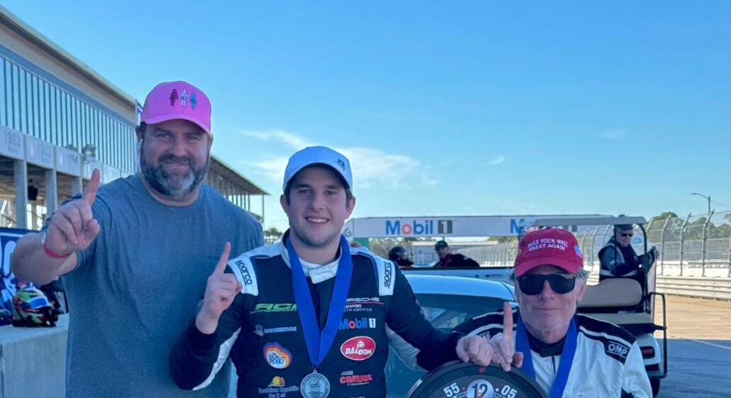 Jimmy Llibre cierra el 2024 ocupando el primer zona de las Famosas Clásicas 12 horas de Sebring, Florida