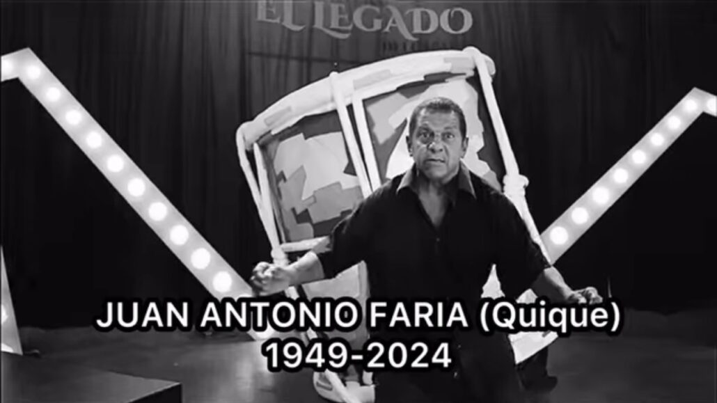 Muere Quique Faría, «BandBoy» de Johnny Ventura y El Legado