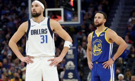Dallas y Warriors se combinan para imponer un récord de triples en la NBA