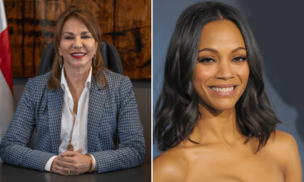 Milagros Germán celebra la nominación de Zoé Saldaña al Globo de Oro