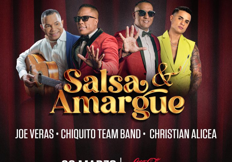 Joe Will, pandilla de equipo de Chiquito y Christian Alicea llevarán «Salsa & Amargue» a Coca-Cola Music Hall