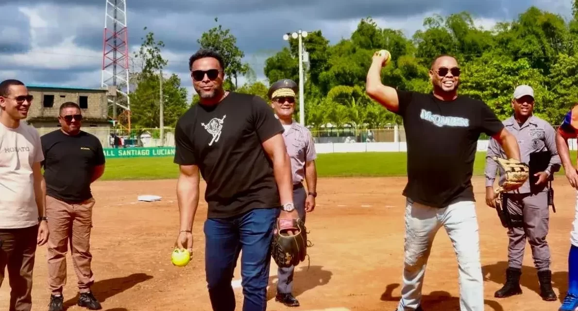 Peloteros Grandes Ligas apoyan actividades Policía