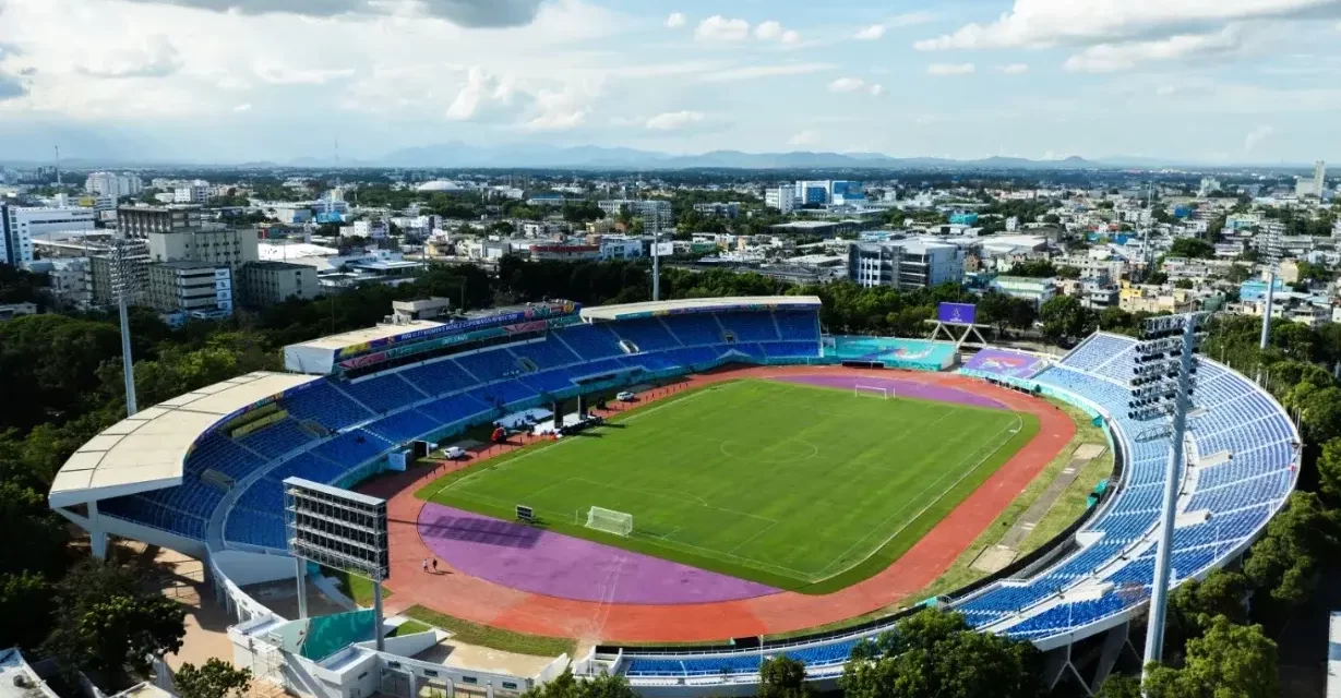 Nueva pista atletismo, con nivel para Mundial