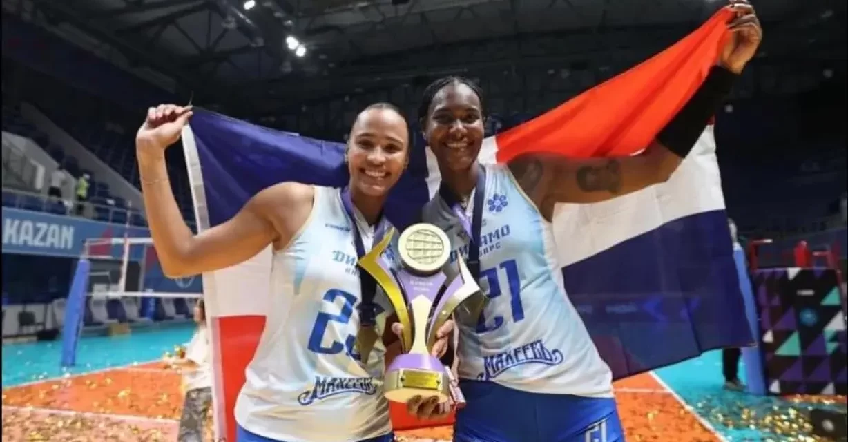 Brayelin y Gaila brillan en voley internacional