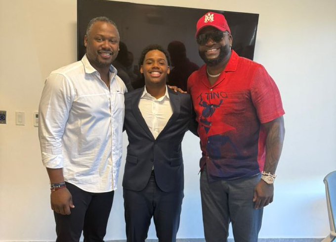 Rangers de Texas hacen oficial la firma del prospecto Hansel Ramírez, hijo del ex Grandes Ligas Hanley Ramírez