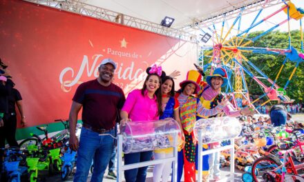 ASDN entrega juguetes a cientos de niños durante el candado de «Brilla Norte»