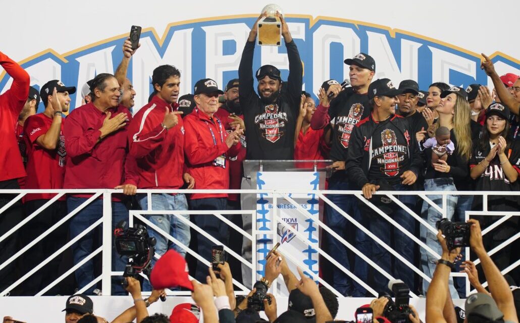 Junior Caminero es prestigioso MVP de la Serie Final en LIDOM