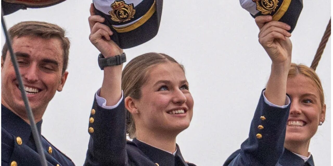 Se despiden de la princesa Leonor entre lágrimas, sonrisas y mucha emoción
