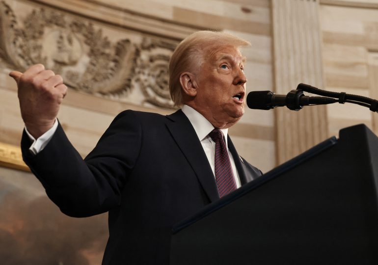 Trump declara el inicio de la “Edad de Oro” en su discurso inaugural