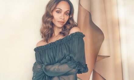 Zoe Saldaña deslumbra en portada de The Hollywood Reporter