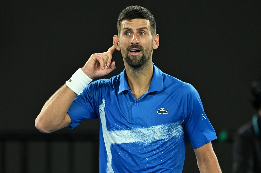 Abierto de Australia: Djokovic apetencia a Lehecka y jugará contra Alcaraz en cuartos