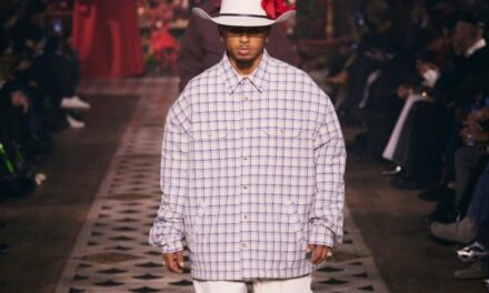 Ozuna desfila por primera vez en la pasarela de la Semana de la Moda de París