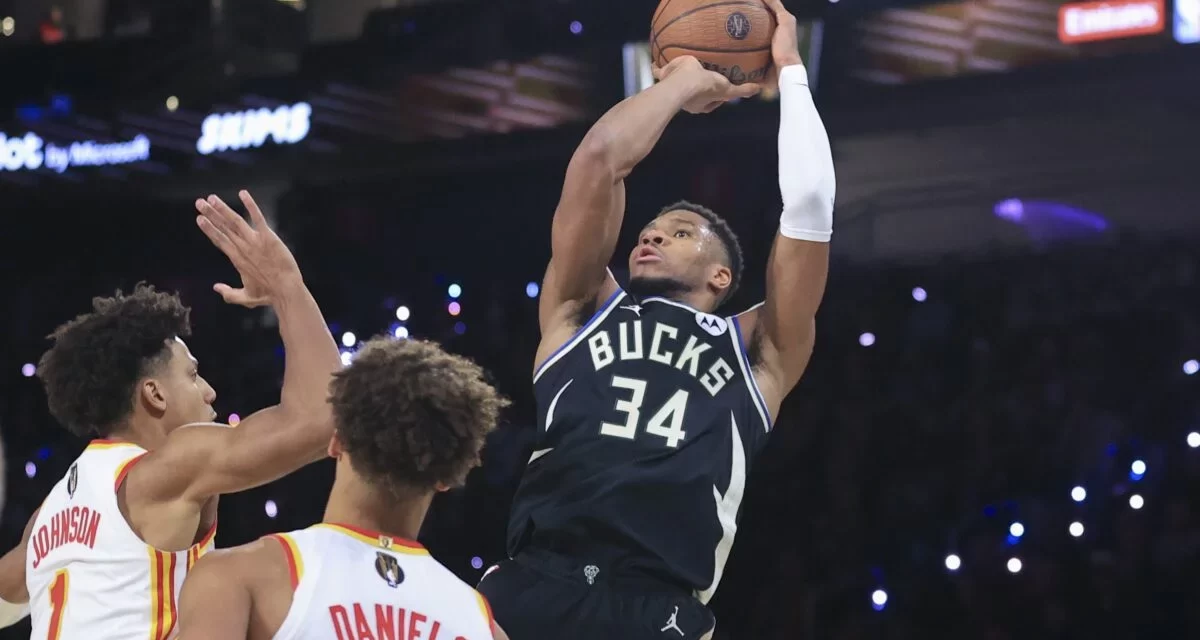 Los Bucks anuncian que Giannis Antetokounmpo se perderá el Juego de las Estrellas por magulladura