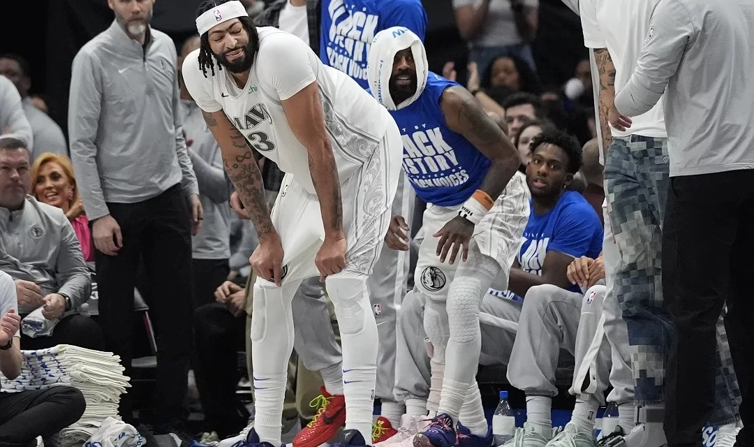 Anthony Davis sufre una deterioro en la ingle y podría estar fuera varias semanas