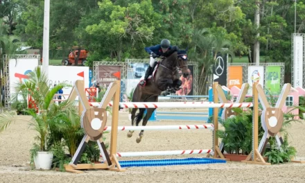 Gabriela Brugal hace historia en ecuestre con su primer ocupación en la Longines FEI Jumping World Cup
