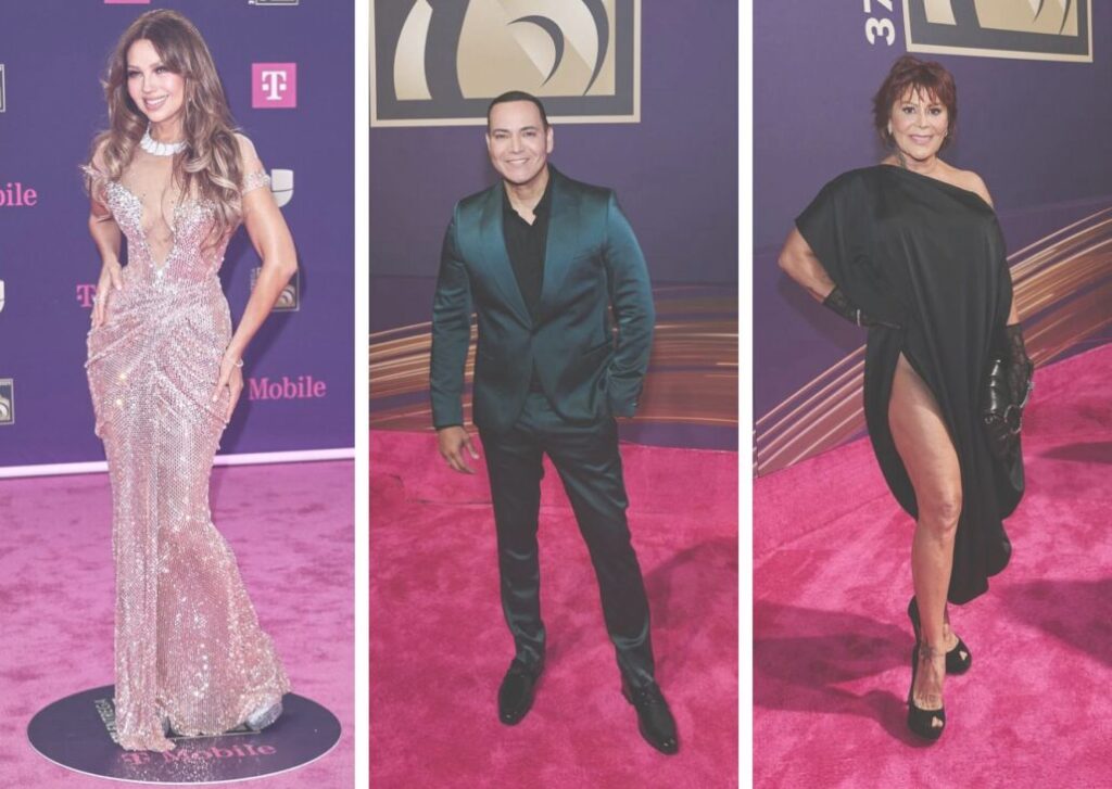 Figuras Eliger y sensualidad de despojo en la alfombra rosa del Premio Lo Nuestro | Último minuto