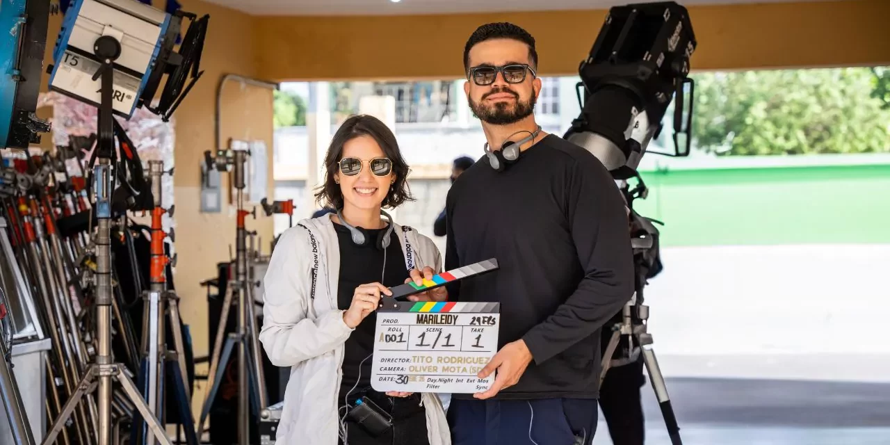 La filmación comienza en Marileidy, la película biográfica de Sprinter dominicano
