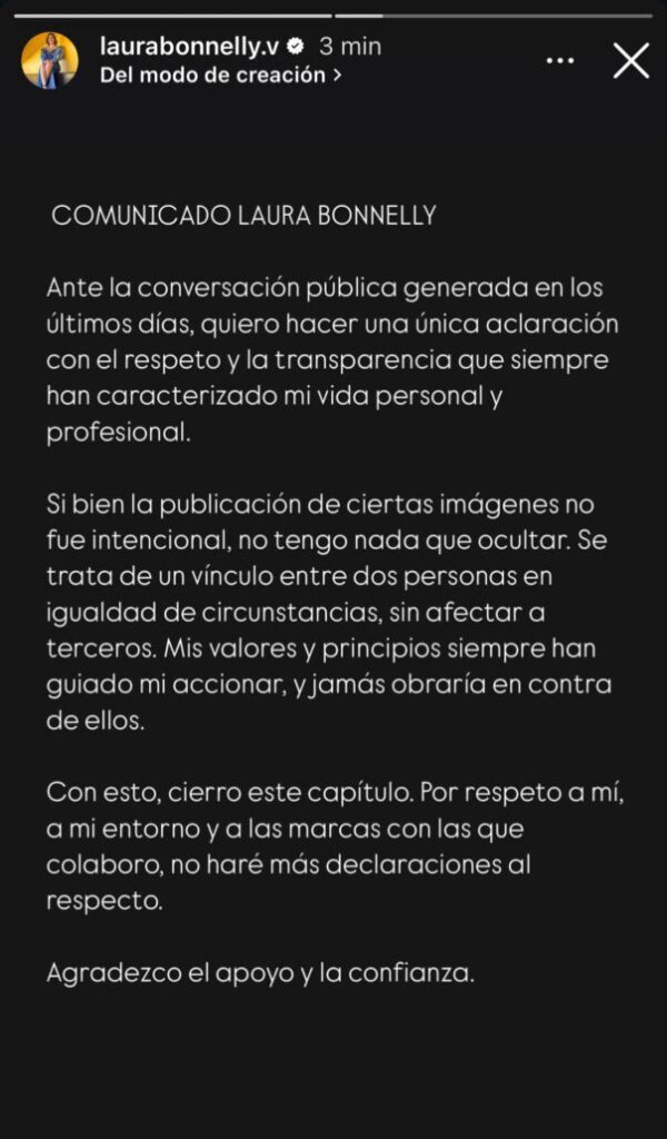 Laura Bonelly confirma que tiene una relación amorosa con JC Simó | Último minuto