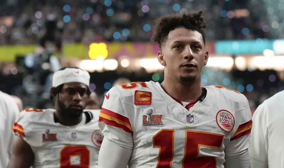 Patrick Mahomes afirma que caídas como la del Super Bowl lo motivan a ser mejor