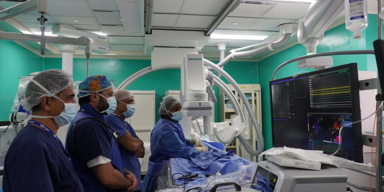 Cedimat realiza un día pediátrico de electrofisiología en beneficio de niños de bajos ingresos