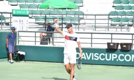  Roberto Cid plano a RD al repechaje por un puesto en el Grupo Mundial 1 de la Copa Davis