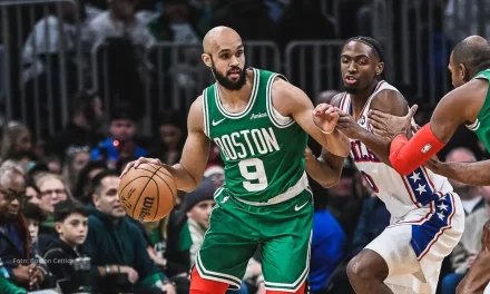 Los Celtics vencen Philadelphia tras una remontada para el reminiscencia