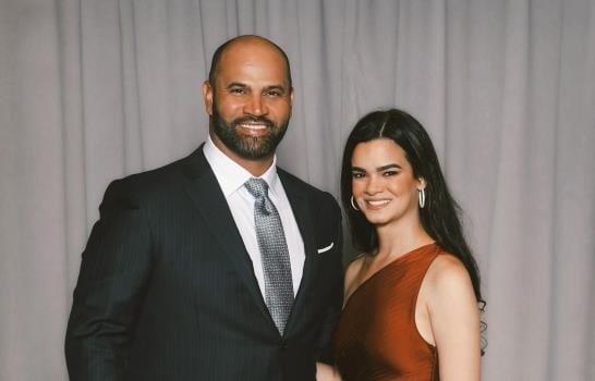 Nicole Fernández elogia a Albert Pujols tras histórica coronación con el Escogido en la Serie del Caribe