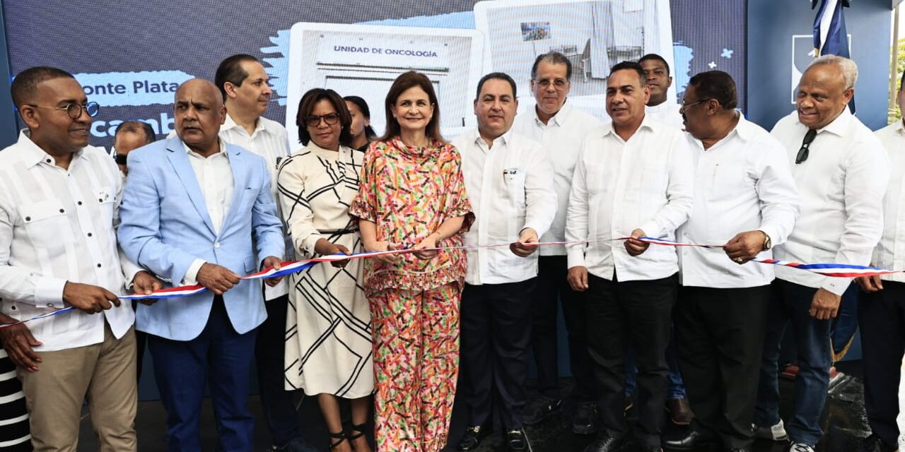 El vicepresidente deja la primera dispositivo oncológica en Monte Plata