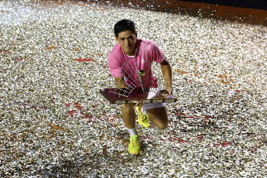 Báez vence a Muller en la final y se consagra como el primer bicampeón del Abierto de Río