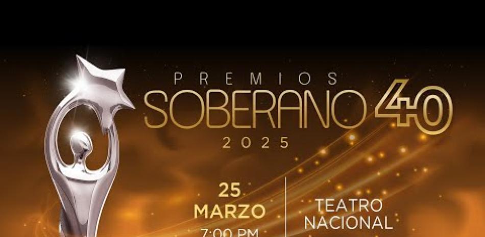 2025 Premios soberanos: Lista completa de nominados | Último minuto