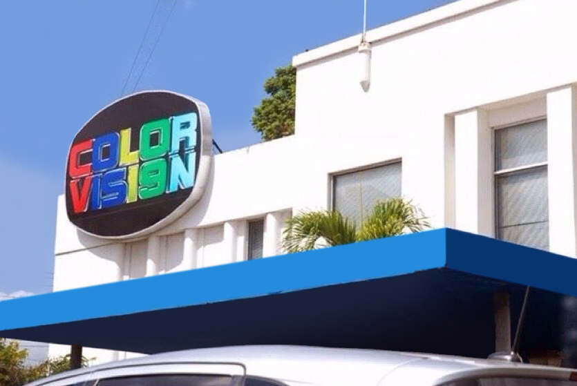 Edificio de visión de color