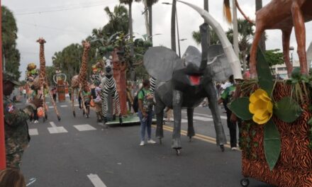 Color, alegría y desbordamiento del folklore en el Desfile del Carnaval Nacional