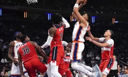 Karl-Anthony Towns lidera vencimiento de los Knicks con 31 puntos frente a los Wizards