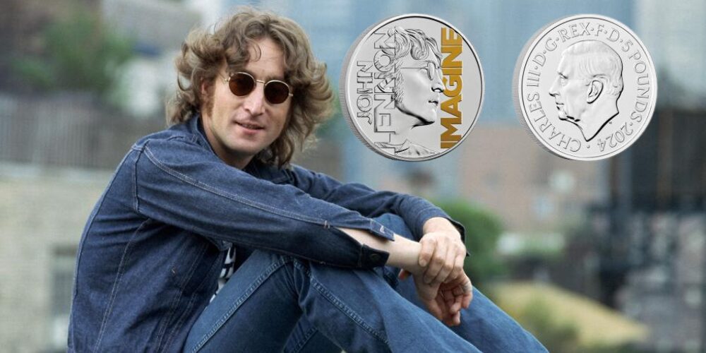 Con moneda conmemorativa celebran 85 abriles de John Lenon