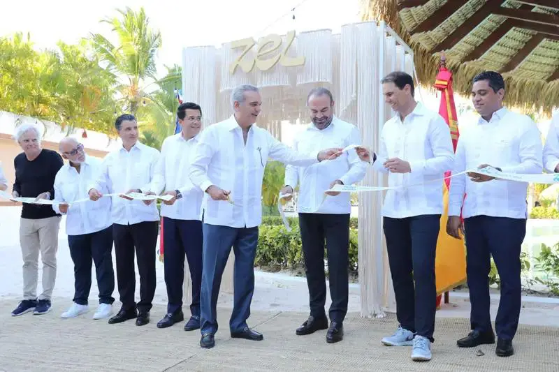 Rafael Nadal inaugura Zel Punta Cana