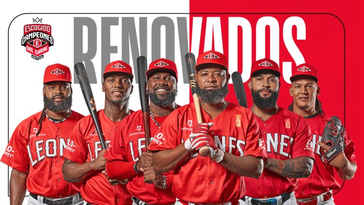 Junior Lake, Franmil Reyes, Zoilo Almonte y Yamaico Navarro entre los jugadores que renovaron con el Escogido para la próxima temporada