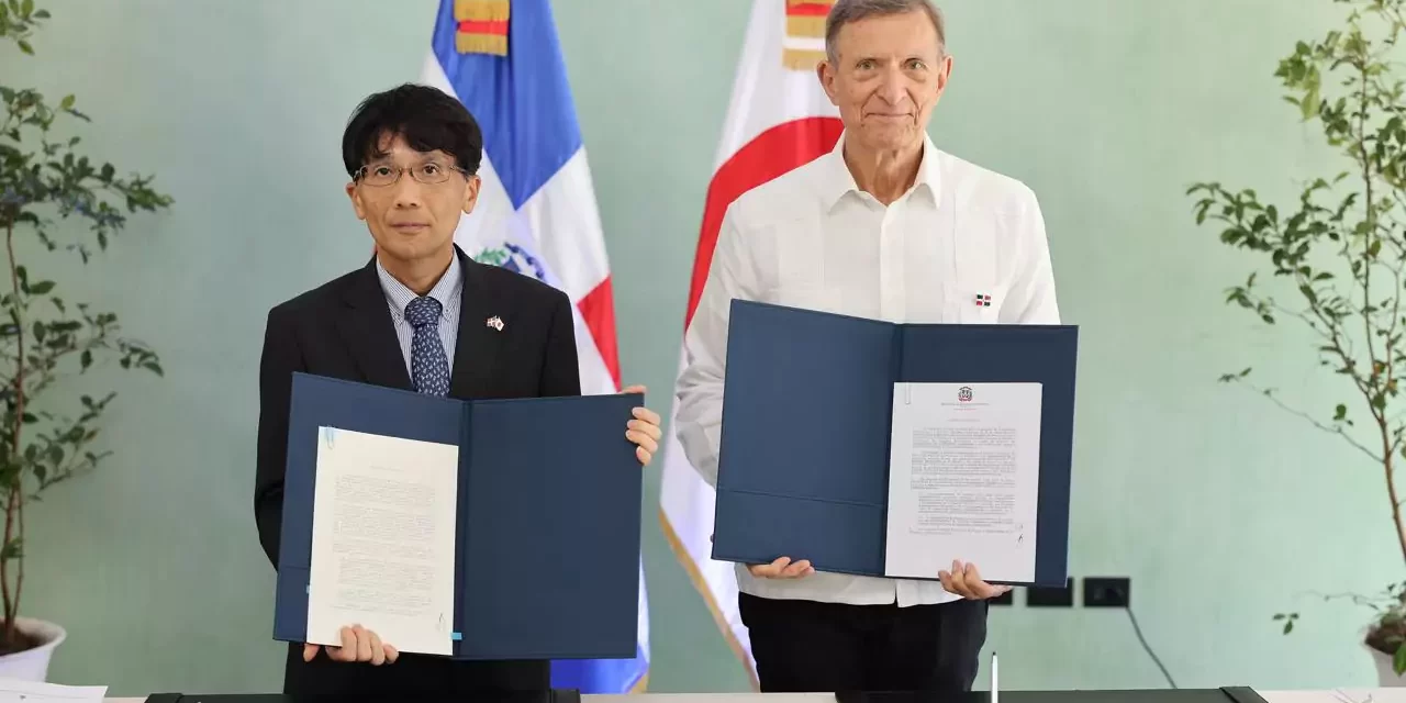 República Dominicana y Japón firman un acuerdo de cooperación de US $ 70 millones