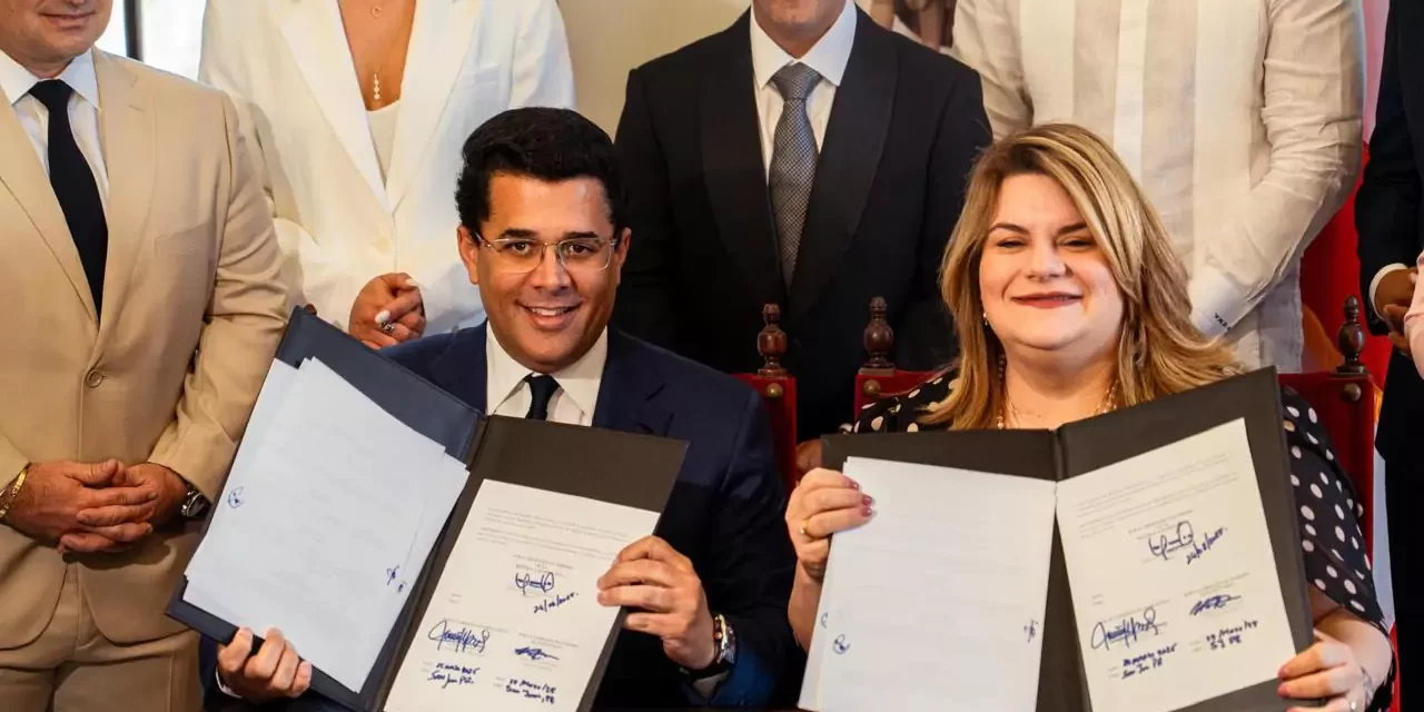 República Dominicana y Puerto Rico firman un acuerdo para impulsar el turismo de múltiples destino