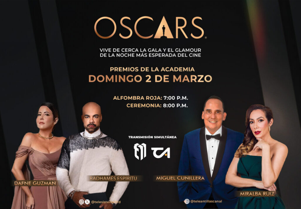 Telesystem y Teleantillas transmitirán 2025 premios en vivo de RD